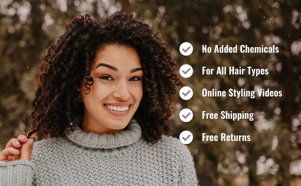 8oz Hair Moisturiser Moisturizes, Defines Extra Dry, Coarse Hair - Paraben & Sulfate-Free Treatment