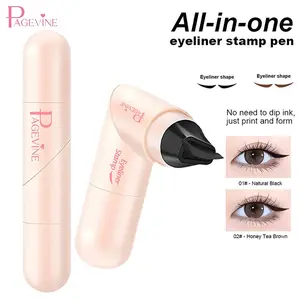 Rotating Winged Eyeliner Stamp & Pen – Dual-Ended, Quick-Dry, Long-Lasting Waterproof Liquid Liner for Perfect Cat Eyes