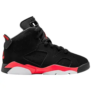 Nike Air Jordan 6 Retro Infrared Salesman IQ1277-001 Kids Fashion Shoes New