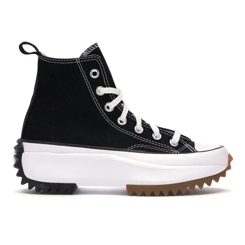 Converse Men's Run Star Hike Hi Black White Gum, from StockX