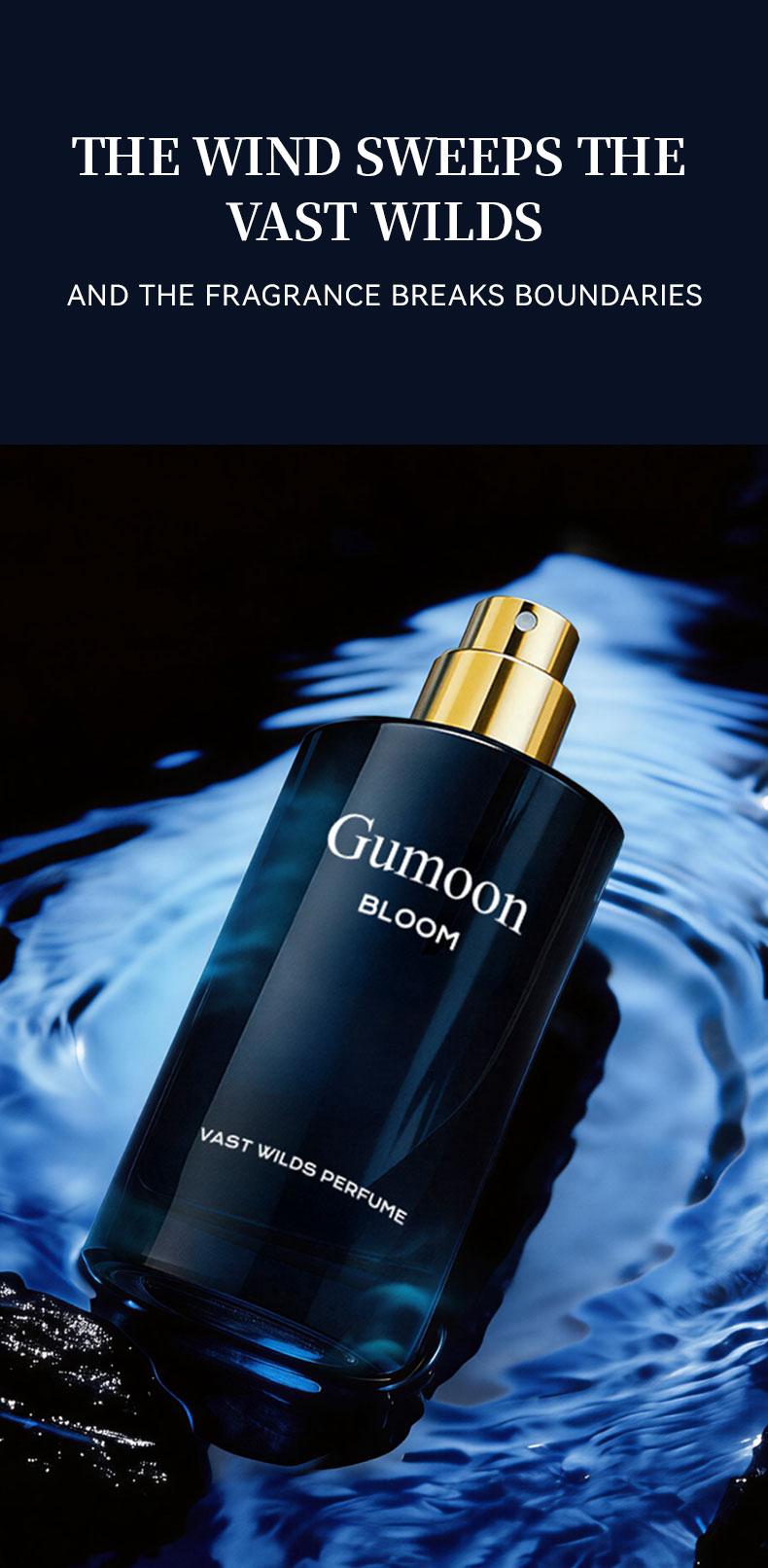 Gumoon "Wilderness" 50ml (Unisex) | EDP — A blend of bergamot, lavender, and pepper, presenting a complex woody aroma | A long-lasting, intense wilderness scent suitable for both men and women | An exquisite choice for premium gifting.