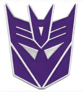 Transformers Decepticon Hook Patch (Iron-On Patch)