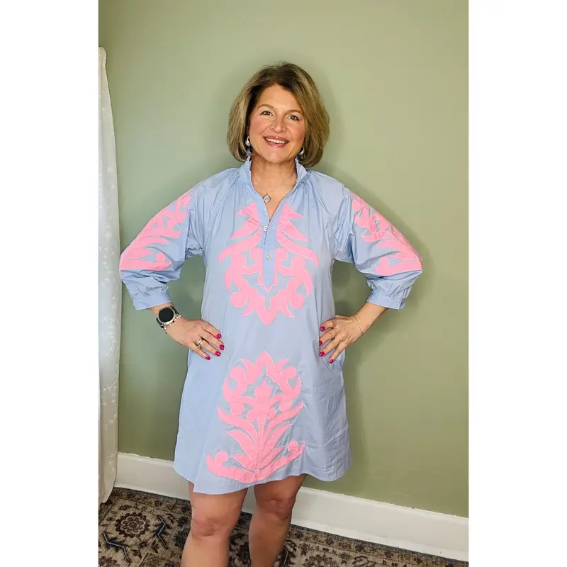 embroidered beauty tunic - TikTok Shop