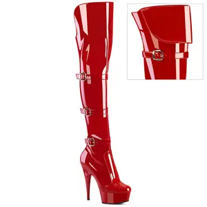 Pleaser Delight-3018 Women's Platform Boot, Women's Footwear and Shoe