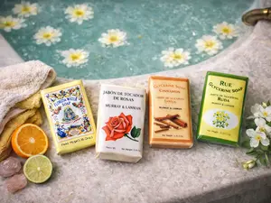 Agua de Florida Scented Cleansing Soap Bar Fresh Citrus Floral Aroma Daily Ritual Bath Soap for Spiritual Cleansing Energy Reset and Positive Flow