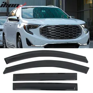 Window Visors for GMC Terrain 2018-2024 4PCS Tape on Vent Rain Sun Guards