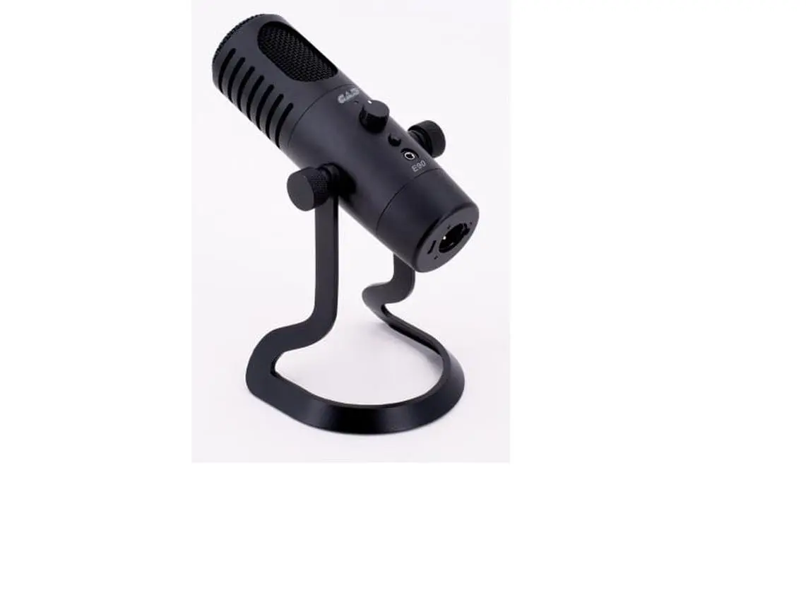 CAD E90-U E90 Front Address Dynamic Broadcast Microphone, USB-Powered Gadget with USB & XLR Compatibility