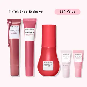 Glow Recipe Glow Hues TikTok Shop Exclusive Bundle with New Fig Bingsoo Glass Balm -