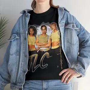 Vintage TLC Graphic Tee, 90s Music Shirt