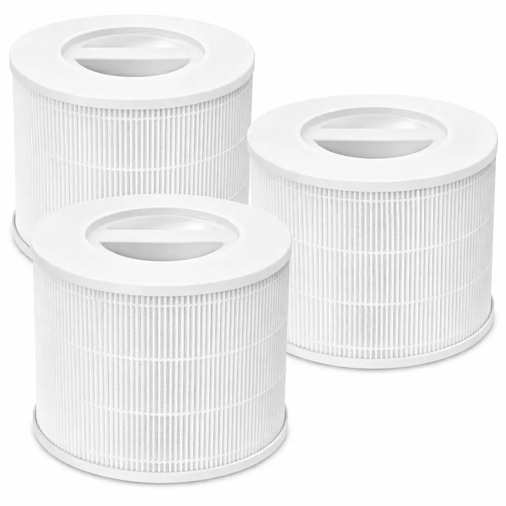 Core 300S-P Replacement Filter 3 Pack Compatible with LEVOIT Core 200S Smart WiFi Air Purifier | True HEPA Core 200S-RF Air Filter | White