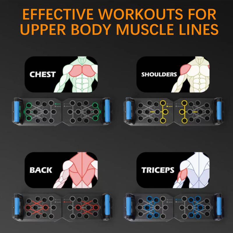 5-in-1 Push-up Training Board – Portable Home Gym System for Chest & Abdominal Muscle Workout, Suitable for Men & Women
