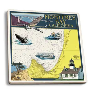 Monterey Bay, CA, Nautical Chart