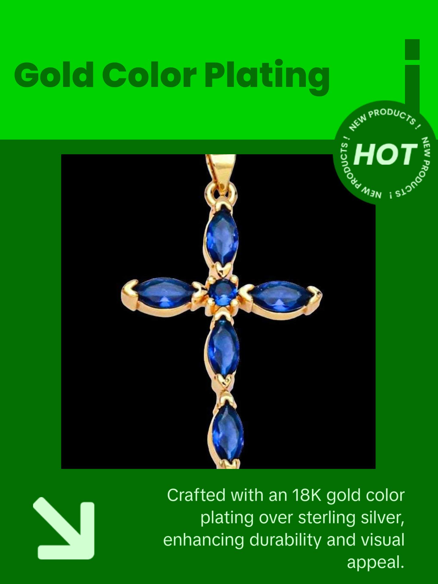 “Venice” cross necklace “Venice” cross necklace