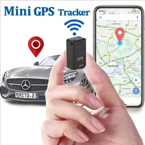 Mini Gps Locator Position App Gf07 Car Gps Tracker Magnetic Vehicle Gps Locator Anti-Lost Anti-Theft Alarm Gps Tracking Device NONE