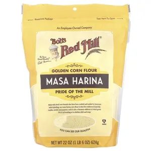Bob's Red Mill Golden Corn Flour, Masa Harina, 22 oz (624 g) Bob's Red Mill Golden Corn Flour, Masa Harina, 22 oz (624 g)