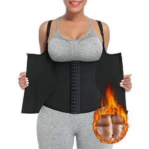 Sweat Waist Trainer Vest Slimming Corset Body Shaper Sauna Suit Compression Shirt Belly Girdle Tops Shapewear Cincher Tank Top