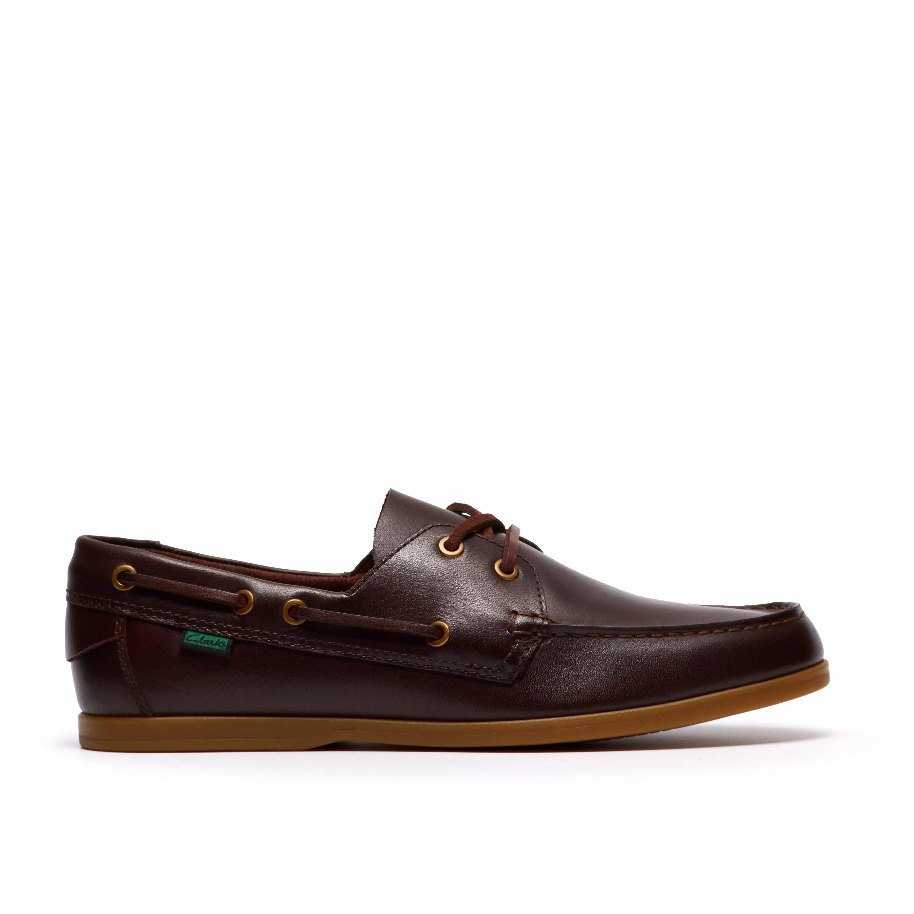 Clarks Mens Charmouth Lace Boat Shoes