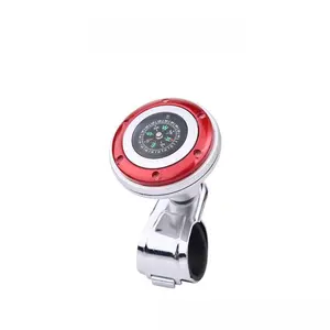 360 °     Rotatable Car Steering Wheel Spinner Knob with Compass - Vehicle Control Booster Handle