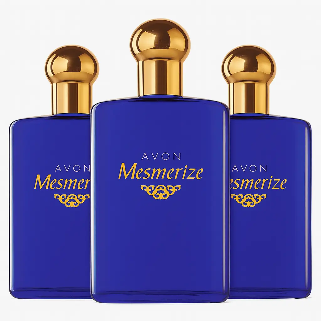 AVON Mesmerize Cologne 3.4 oz 3-Pack Gift Set for Men Long Lasting Woody Spicy Fragrance Classic Masculine Scent Unbeatable Value Convenience