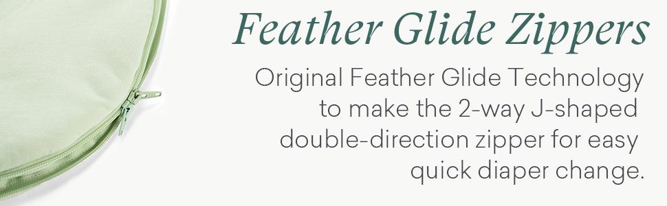 PurComfy Supersoft Bamboo Baby Sleep Sack 0.5/1.0/2.5 TOG, Premium Bamboo Viscose 2-Way Zipper Sleeping Bag,Cooling Sleepwear for 0-15 Months, Cozy NewBorn Wearable Blanket