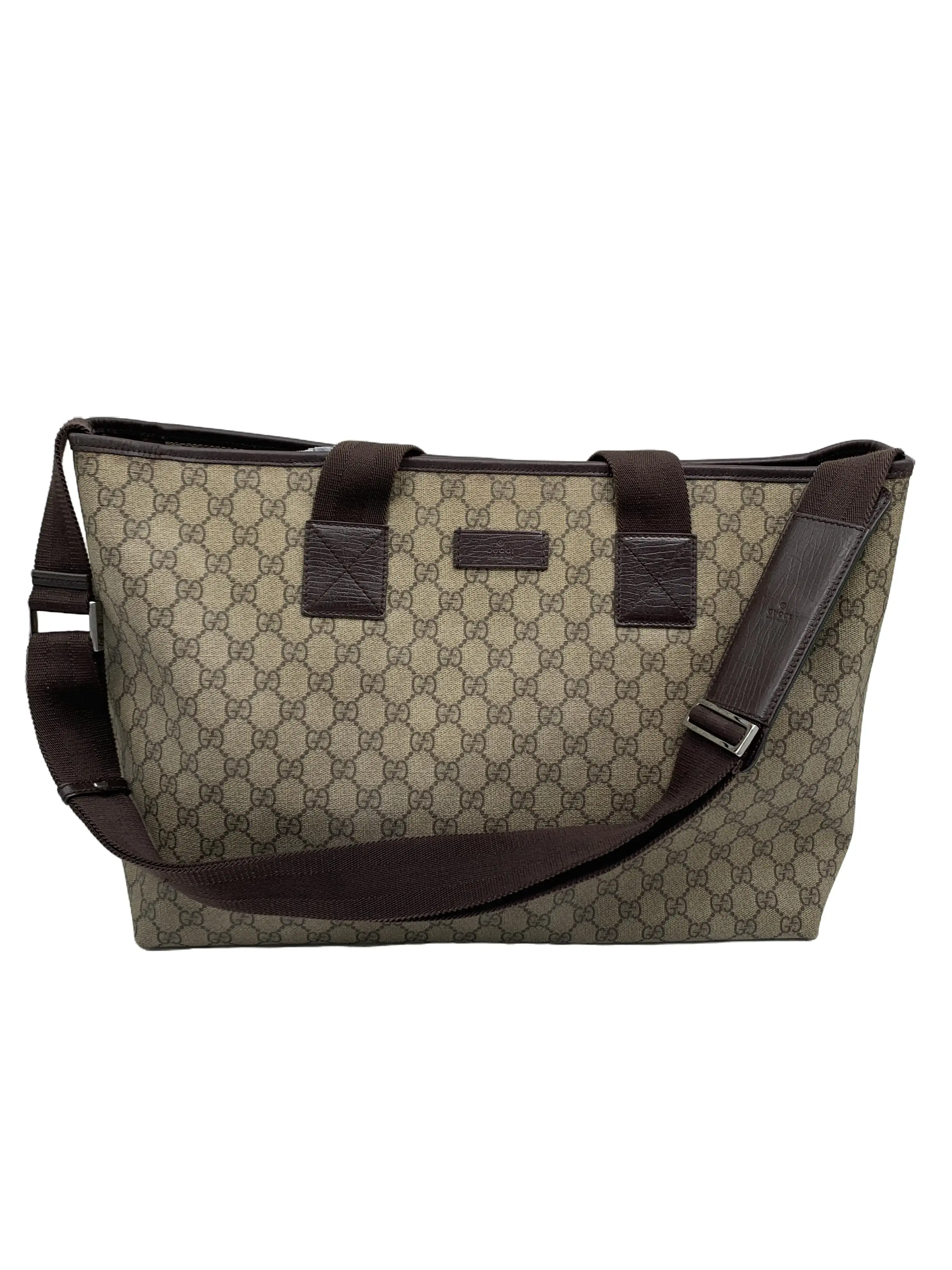 Pre-owned GUCCI GG Canvas Tote Crossbody Bag/FYWJ07126318/6318
