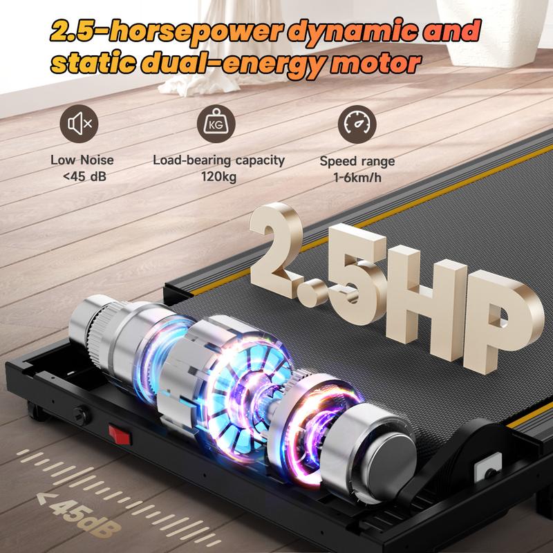 【SalesBOOM】 Walking Pad with 15°Incline,Remote Control, LED Display, Portable Under Desk Treadmill for Small Spaces, Home/Office Exercise Equipment Fitness Workout Calories 【SalesBOOM】 Walking Pad with 15°Incline,Remote Control, LED Display, Portable Under Desk Treadmill for Small Spaces, Home/Office Exercise Equipment Fitness Workout Calories