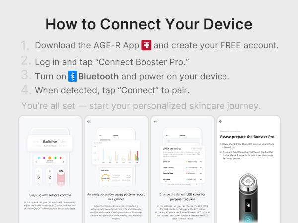 [NEW] [medicube] Booster Pro Love Bear Valentine's Day Special Edition Gift Box  |  K-beauty Viral Glass Glow Device + Salmon PDRN Pink Peptide Serum
