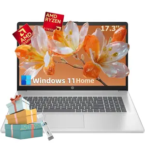 HP 17.3" Student&Business Laptop | Copilot AI | Ryzen 5 7430U | 32GB RAM | 512GB SSD | Win11 Home | Numeric Keyboard | Type-C | Bundle Accessory