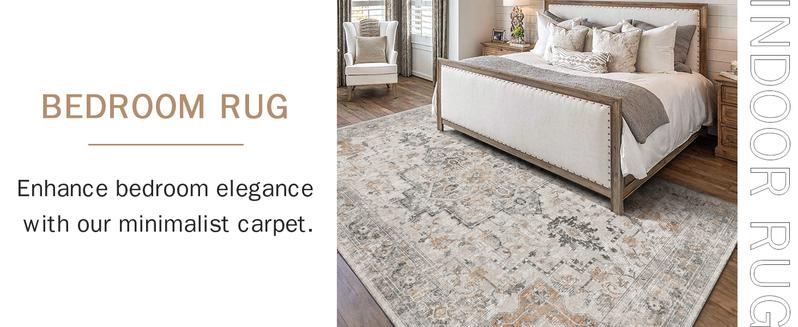 GENIMO Christmas Non Slip Area Rug for Living Room, Entryway, Bedroom, Kitchen and Corridor - Lightweight Mat, Machine Washable Low Pile Rugs GENIMO Christmas Non Slip Area Rug for Living Room, Entryway, Bedroom, Kitchen and Corridor - Lightweight Mat, Machine Washable Low Pile Rugs