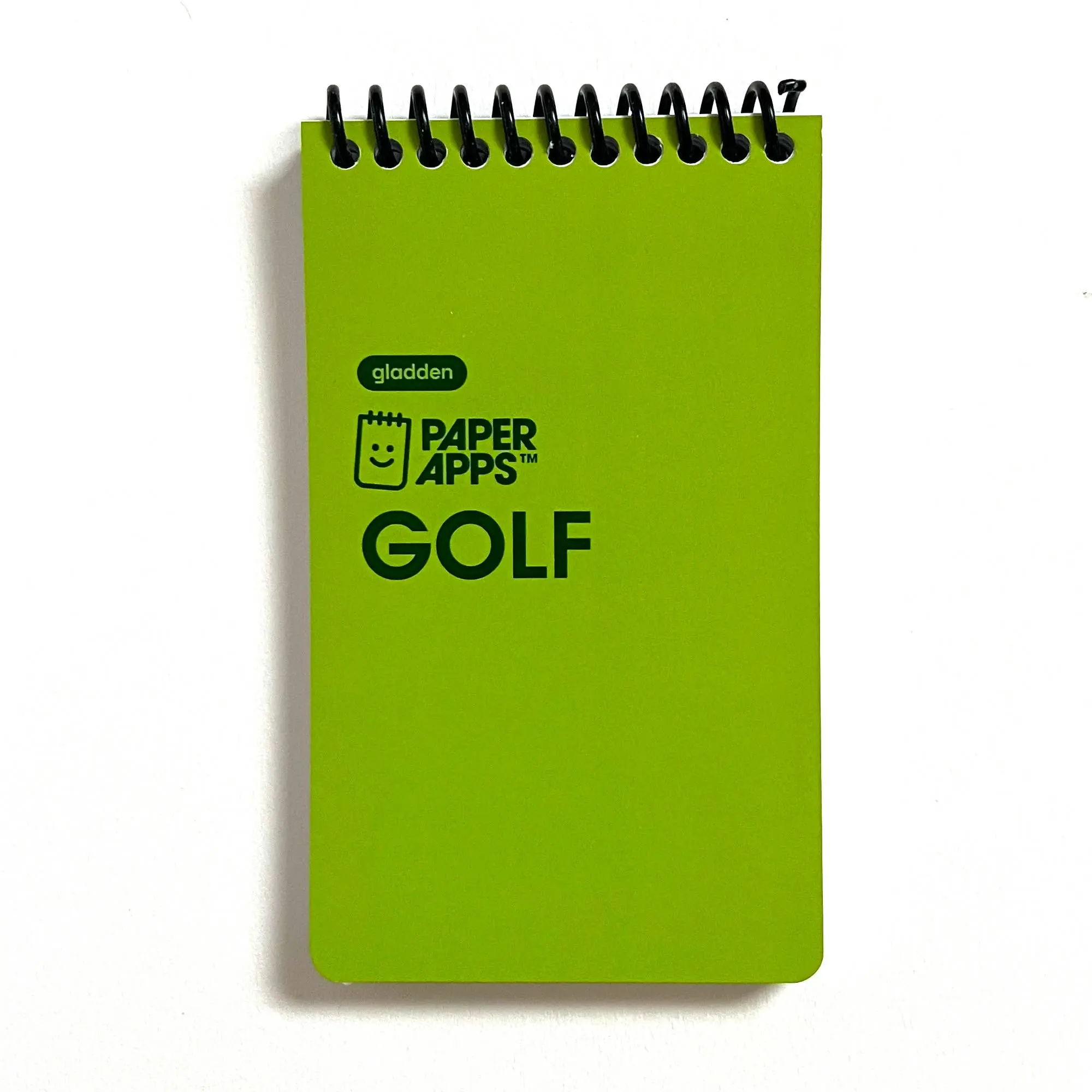 Adult Travel Spiral-Bound Golf Game Notebook, Office Stationery with Roll & Hole Paper Features, Fairway Rules Section, Write-Friendly Design, Randomly Generated Terrain, Pencil Dice Sold Separately