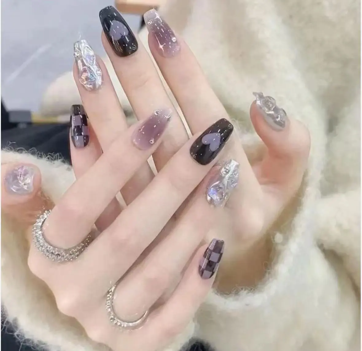 Cora--Customized Nails Picked In Liveroom Cora--Customized Nails Picked In Liveroom
