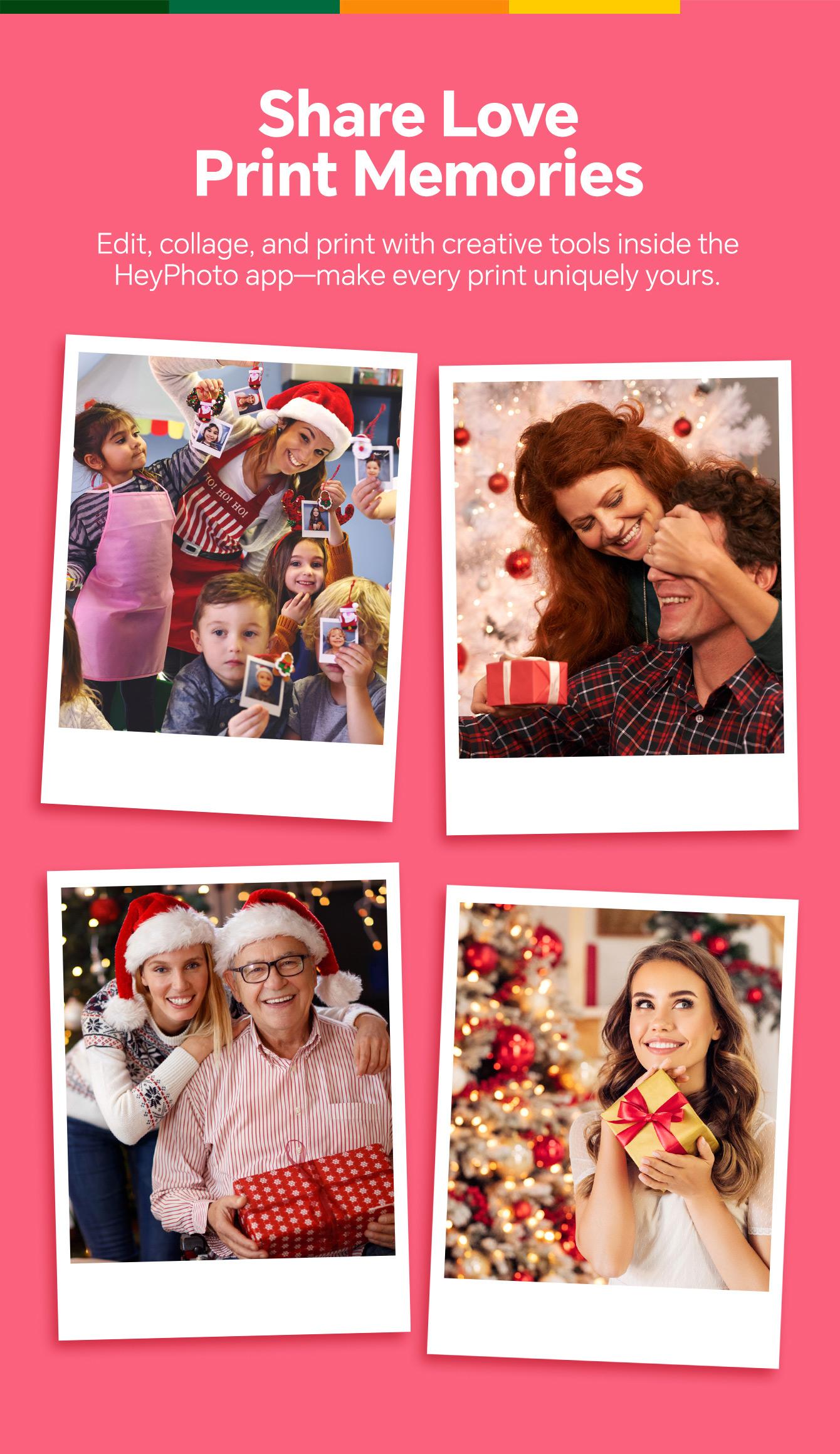 Hanin Z5S Instant Print Camera - Capture Memories in 2x3 Instant Prints, Compact & Lightweight, Perfect for Couples’ Photos, Scrapbooking, and Creating Lasting Moments Together