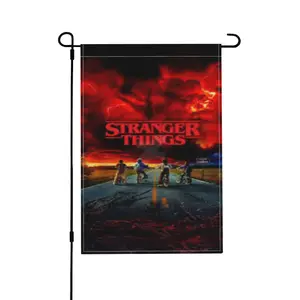 Stranger Things Season 5 Garden Flag 12x18 Inch Double Sided Decoration for Outside Yard