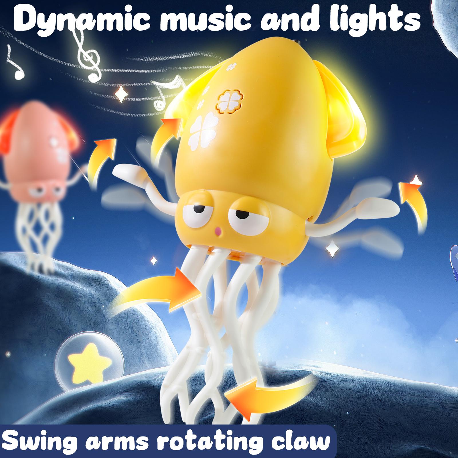 Dancing Squid Toy for Kids - Colorful Lights Catchy Music Fun Wiggles Early Development Toys for Toddlers 0-12 Months Dancing Squid Toy for Kids - Colorful Lights Catchy Music Fun Wiggles Early Development Toys for Toddlers 0-12 Months