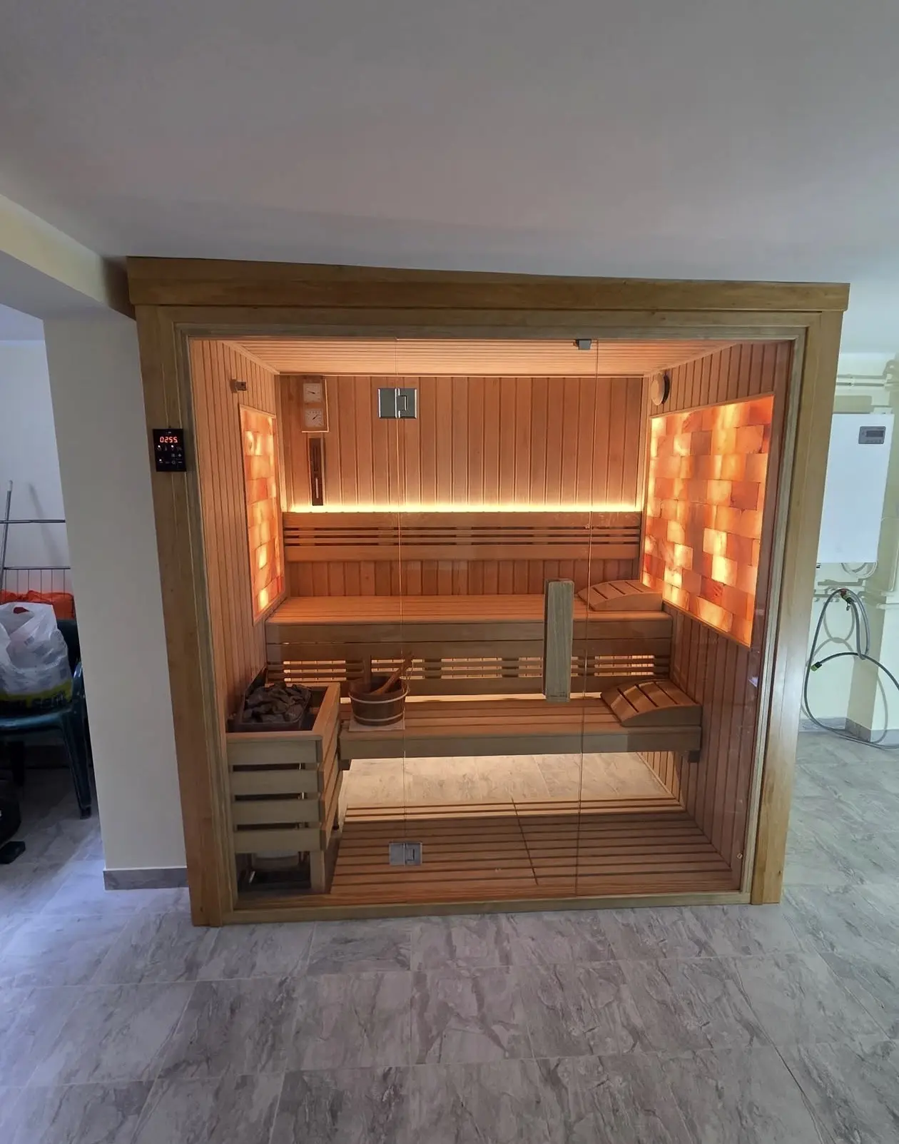 Brand new 1-3 people infrared Sauna high level spa relaxation