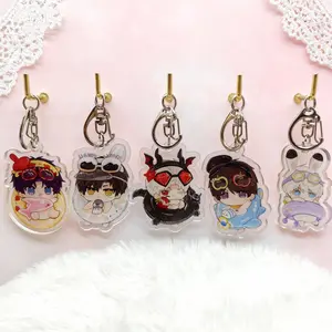 Love and Deep Space Acrylic Keychain – Zayne, Xavier, Rafayel, Caleb，Sylus