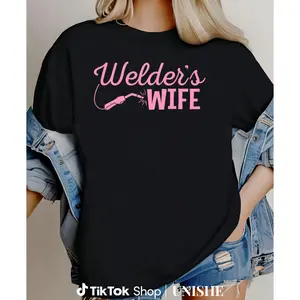 Cotton Welder's Wife Tee – Unisex Blacksmithing and Welding Shirt