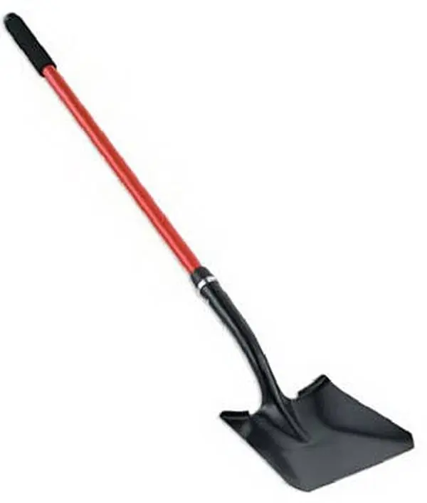 Corona Clipper SS27020 2 Square Point Digging Shovel, 48 in. Fiberglass Handle, 5.3 lbs Lightweight Gardening Tool with Sequestrate Link Replacement Handle Compatibility