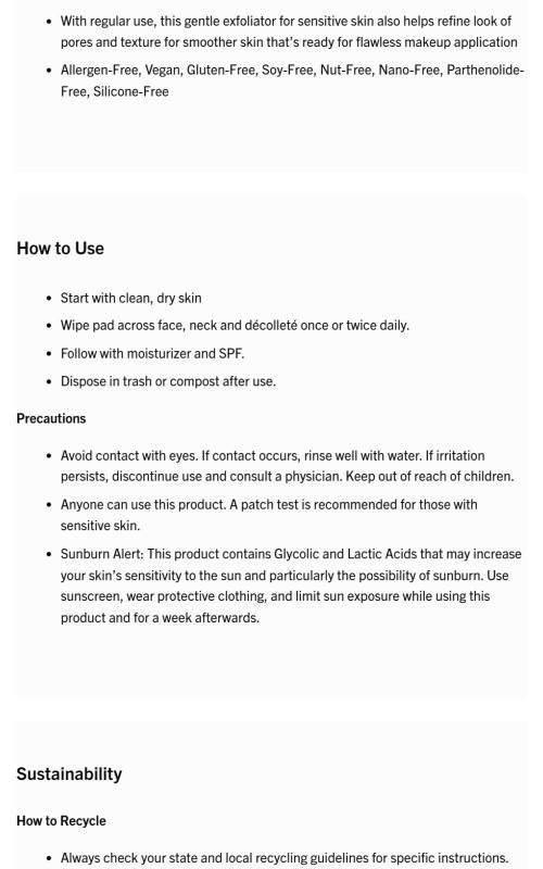 Facial Radiance Pads with Glycolic + Lactic Acids