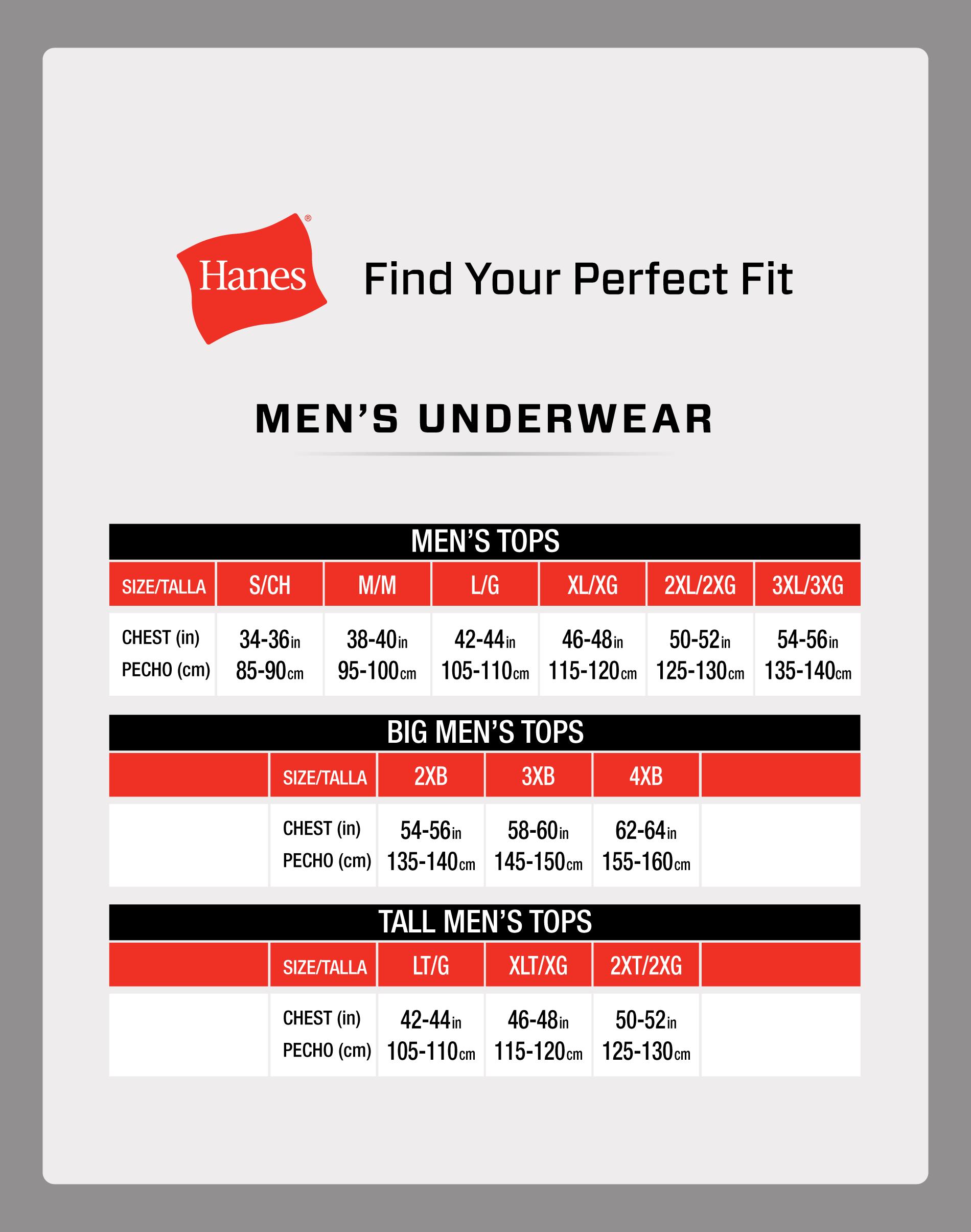 Hanes Men's Cotton Tank Top Undershirt 6-pack Underwear Multi Pack Comfortable Fit Soft Stretch Fabric Breathable 392bg6