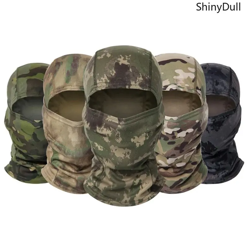 Unisex Camouflage Face Cover Balaclava, Full-Face Sports Mask for Outdoor Cycling and Hunting, Jungle Digital, Balaclava Mask Sports & Outdoor Hats, Face Masks