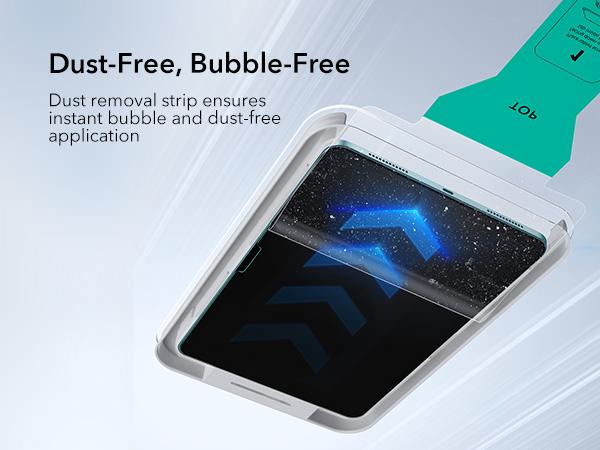 ESR 2 Pack Screen Protector for iPad Air11/13 inch 2026&iPad Pro 11/13 inch 2025/2024 | 9H Tempered Glass Film | with UltraFit Tray | Apple Pencil Support | Scratch Resistant | HD Clarity | Bubble Free