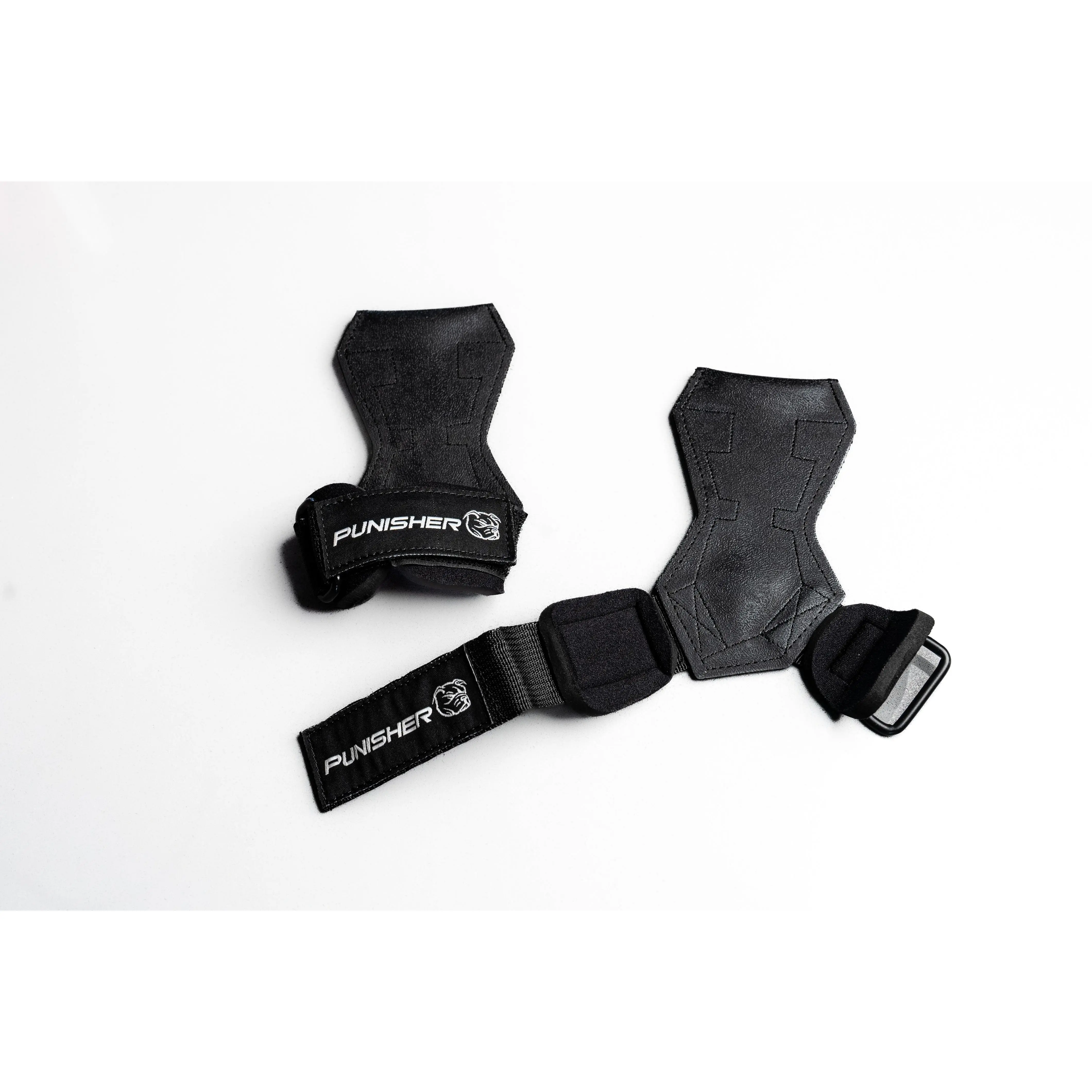 Lifting Grips with Cushioned Wrist Pads for Deadlifts, Rows & Pull Ups