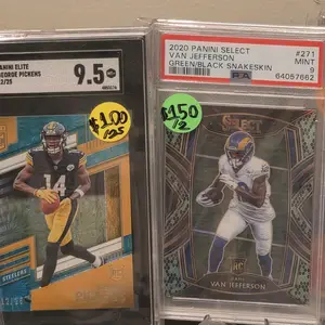 graded football cards