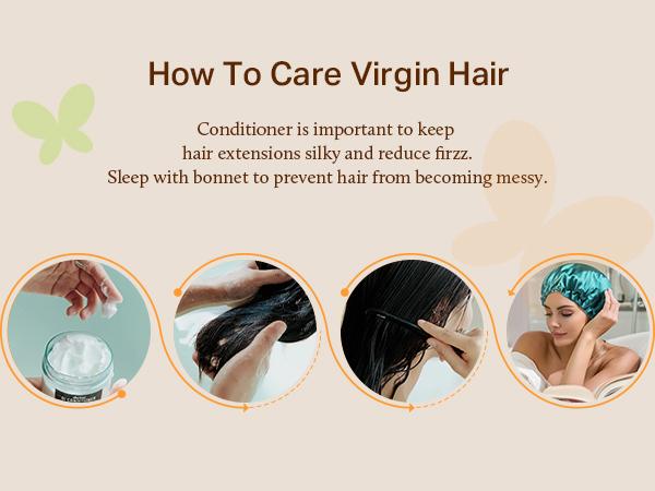 Doores Micro Link Hair Extensions 16-24inch 100% Human Hair Straight for Daily Use & Easy to Comb