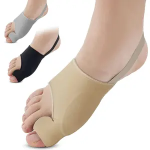 Toe Separator Bunion Corrector Orthotics Feet Care Thumb Adjuster Straightener Pain Relief Foot Stretch Tool for Women Men Pedicure Sock