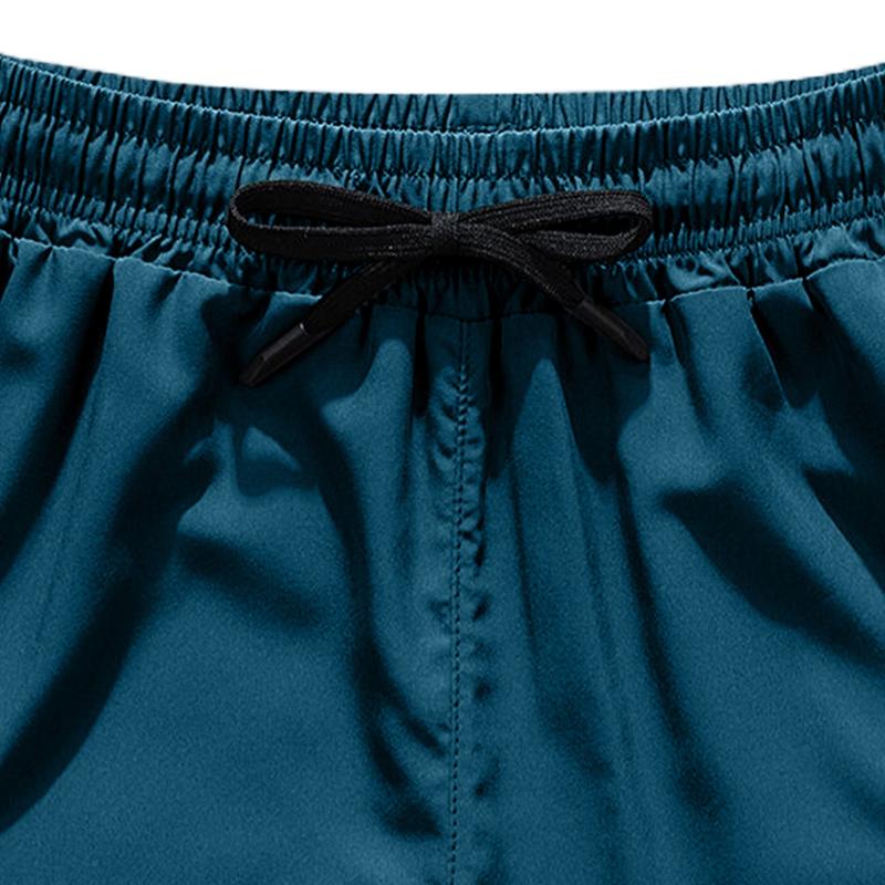 Men's Casual Loose Fit Quick-Dry Athletic Shorts Set of 5, Elastic Waistband and Drawstring Gym Training Shorts, Lightweight Men's Running Shorts, Quick-Dry Stretch Fitness Workout Drawstring Shorts, Breathable Compression Squat Training Shorts, Summer Gy