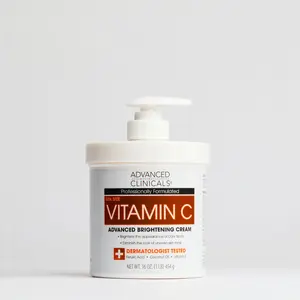 Advanced Clinicals Vitamin C Body Cream – Brighten, Hydrate & Even Skin Tone