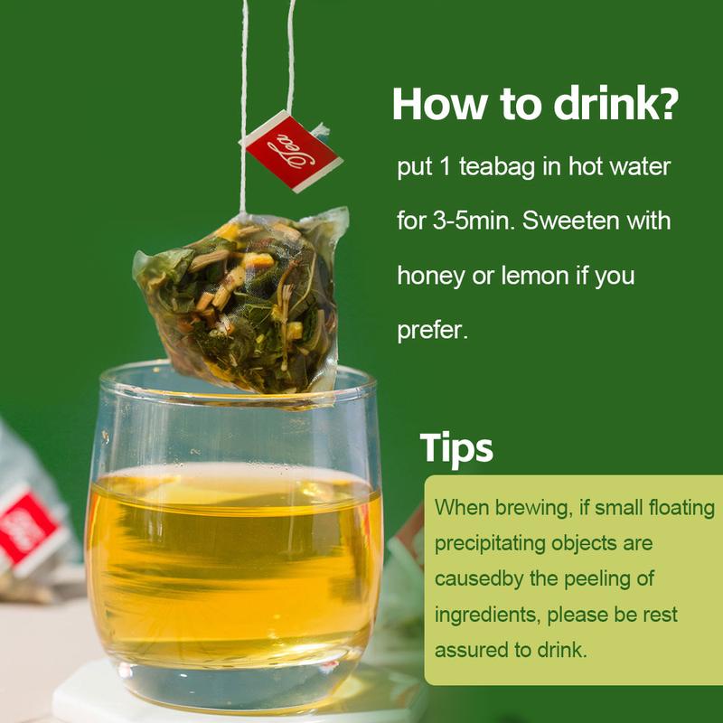 Bad Breath Eliminator Tea | Natural Herbal Supplement for Oral Freshness, Vegan GMO Free, Maintain Clean Mouth Feeling