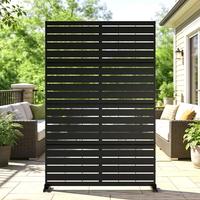 Black Louvered Pattern